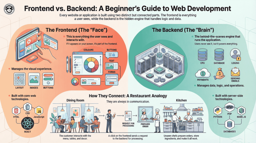 Frontend vs Backend: What’s the Difference?